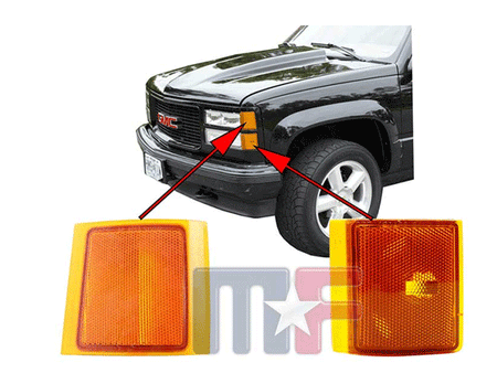 Seitenblinker GMC C/K 94-99 oben links