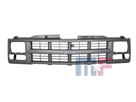 Grill Silbergrau Chevy C/K PU/SUV 94-02* Einfachscheinwerfer