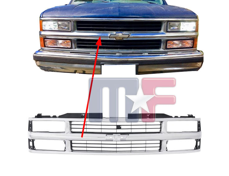 Kühlergrill für  Chevrolet Trucks Bj.92-00