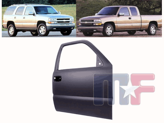 Tür vorne Silverado/Sierra 99-07/SUV 00-06 rechts