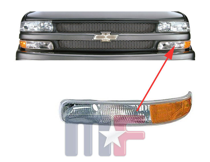 Blinklicht/Standlicht links für  Chevrolet Silverado / Tahoe / Suburban Bj.99-06