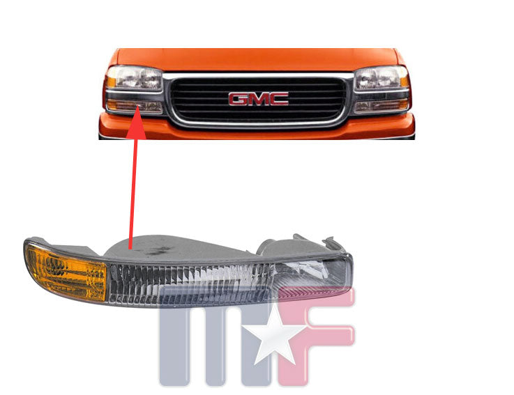 Blinklicht/Standlicht rechts für  GMC Sierra & Yukon Bj.99-06