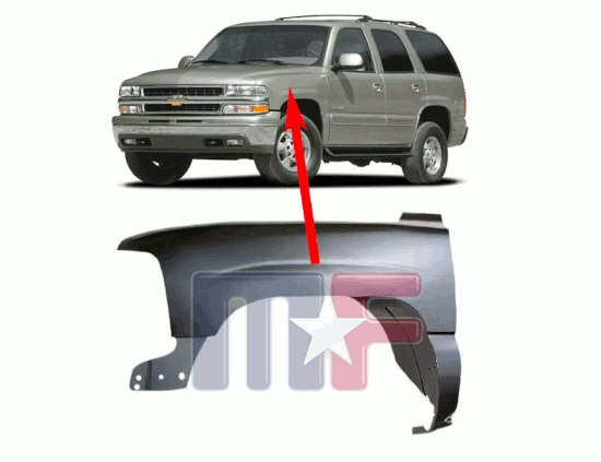 Kotflügel vorne Silverado 99-02/SUV 00-06 links
