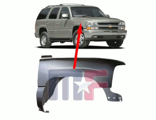 Kotflügel vorne Silverado 99-02/SUV 00-06 rechts