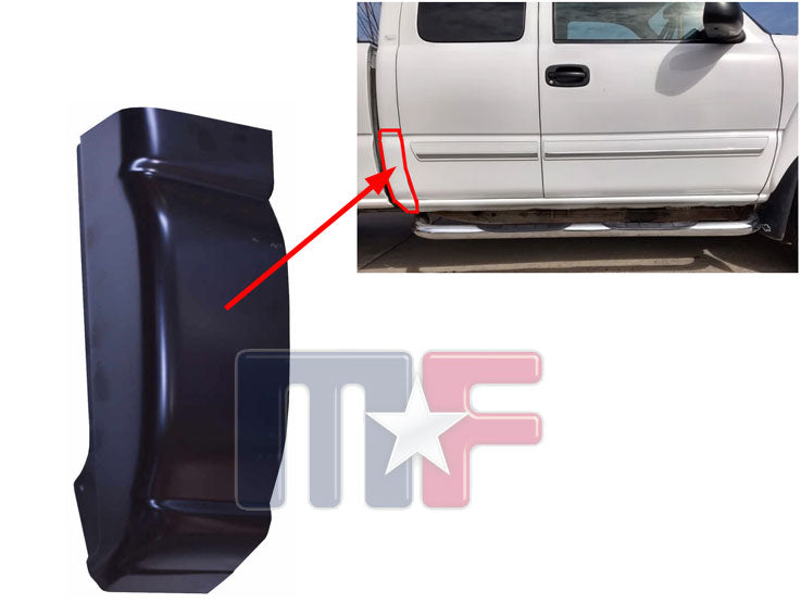 Kabinenreparaturblech rechts für Chevrolet/GMC Silverado/Sierra Pickup Ext. Cab Bj.99-0