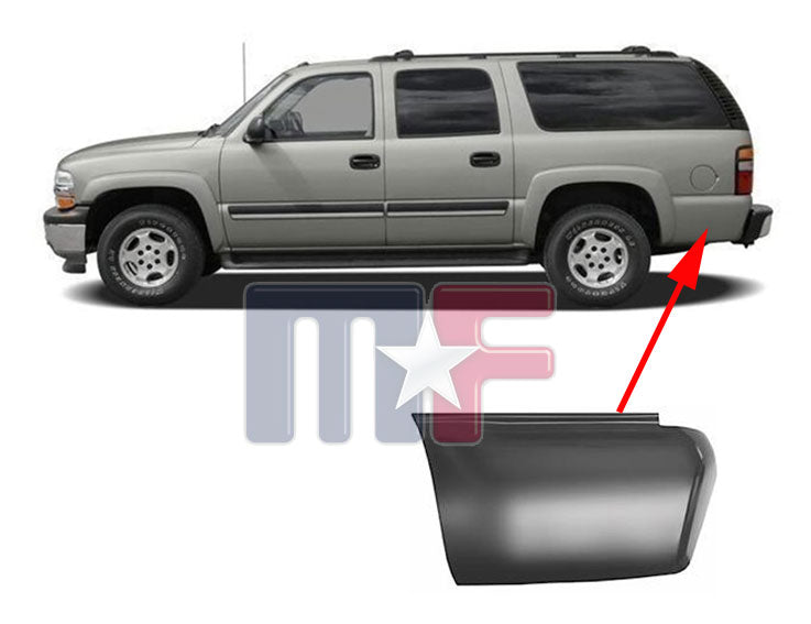 Reparaturblech rechts Endspitze für Chevrolet Suburban / GMC Yukon XL Bj.2000-06