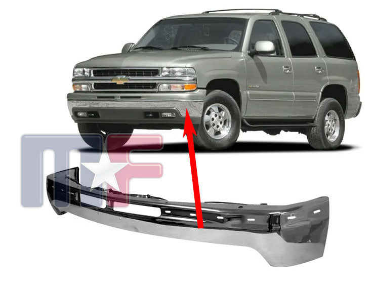 Verchromter Stoßfänger vorn für  Chevrolet/GMC Truck Modelle Bj.99-06