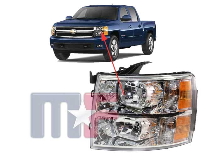 Neuer Scheinwerfer links für Chevrolet Trucks Bj.2007-13