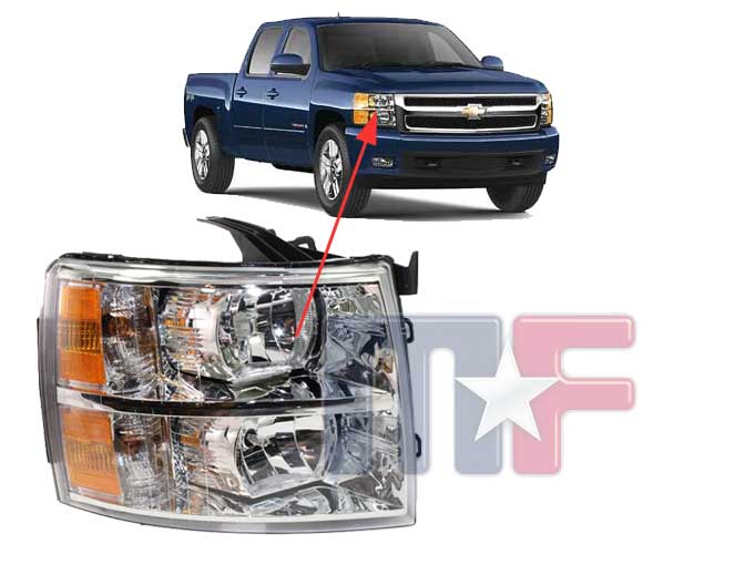 Scheinwerfer rechts für Chevrolet Trucks Bj.2007-13