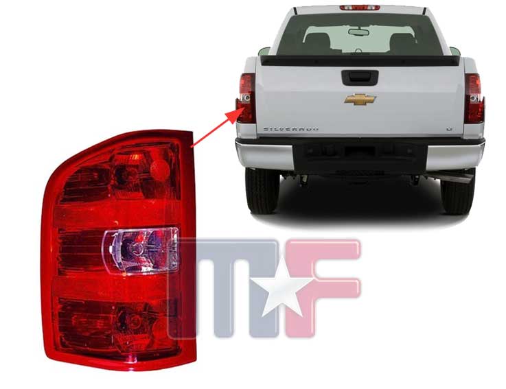 Heckleuchte links für  GMC/Chevrolet Trucks Bj.2007-14
