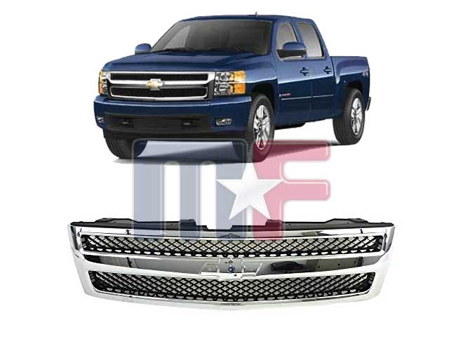 Kühlergrill für Chevrolet Silverado 1500 Bj.2007-13