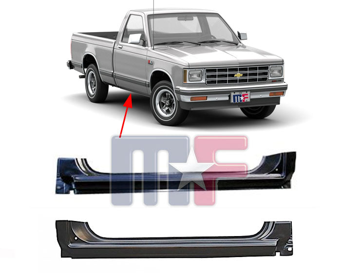 Türschwellerblech links für Chevrolet S10 & GMC S15 Pickup Bj.1982-93