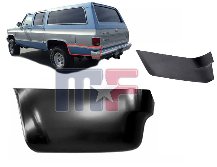 Reparaturblech hinten unten für  Chevrolet / GMC Suburban Bj. 71-91