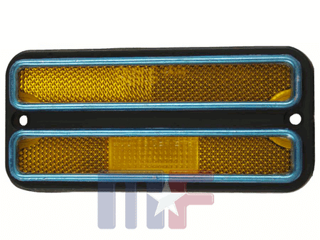 467411 Seitenlampe mit Chromrand 71-84