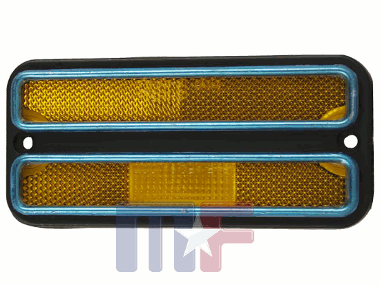 467411 Seitenlampe mit Chromrand 71-84