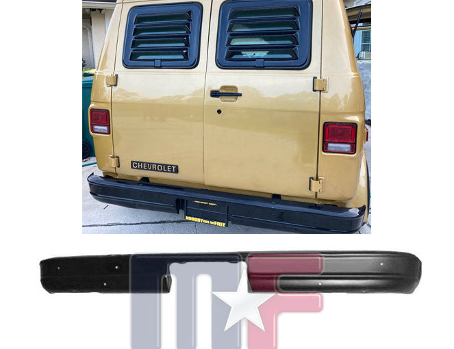 Lackierter Stoßfänger hinten für  Chevrolet/GMC G-Van Bj.1978-95