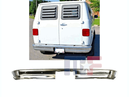 Chromstoßstange GM G-Van 78-95* hinten