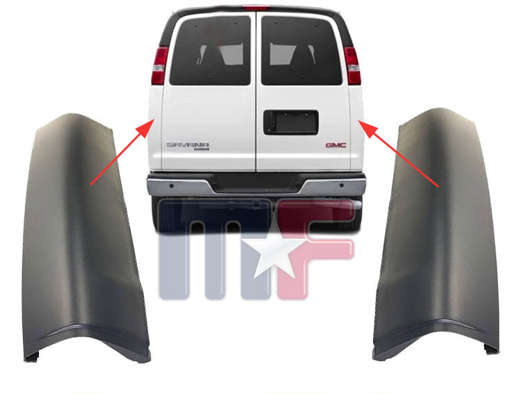 Eckverkleidung links hinten für  Chevrolet Express Van Bj.96-21