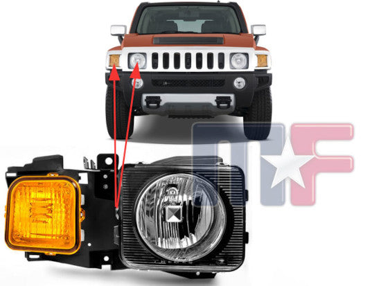Scheinwerferbaugruppe rechts Hummer H3 06-10