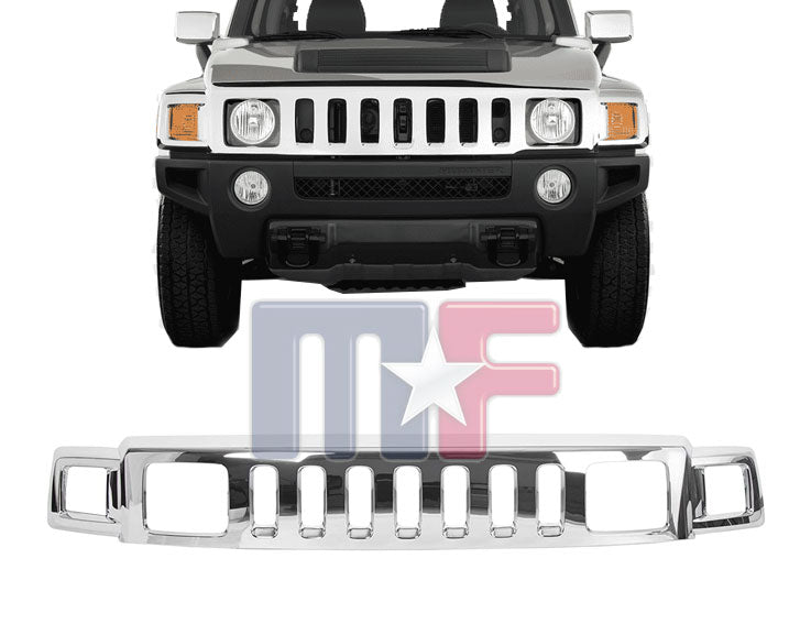 Kühlergrill verchromt für Hummer H3 Bj.2006-10