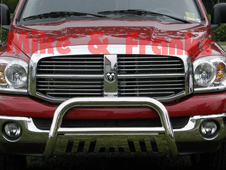 Edelstahlrammbügel 3"  Dodge Ram 1500 Pickup 06-08
