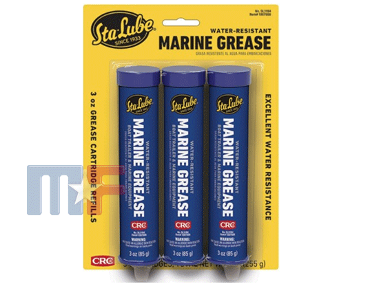3 Kartuschen mit Marine Fett 85g (€ 50,59/kg)