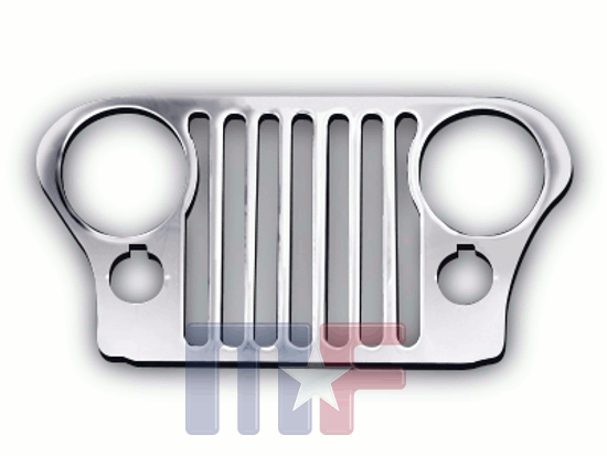 Chrom Grill Jeep CJ 72-86