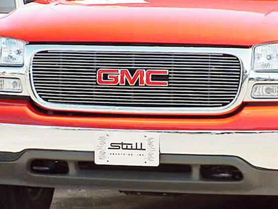 Stull EZE Overlay Billet Custom Grill GMC PU 00-02/SUV 00-06