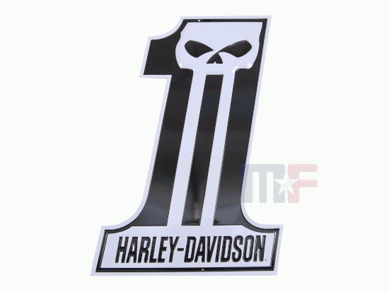 Blechschild Harley Davidson #1 11.5" x 18" (ca. 29,2cm x 45,7cm)