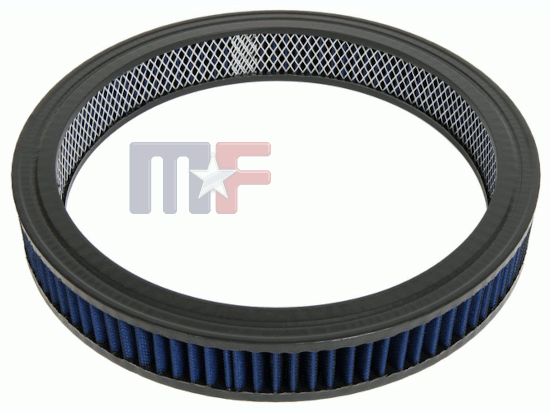 Luftfiltereinsatz 14"x2" blau auswaschbar
