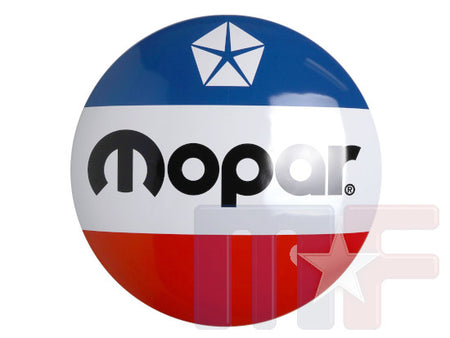 Blechschild Mopar Round 15" (ca. 38cm