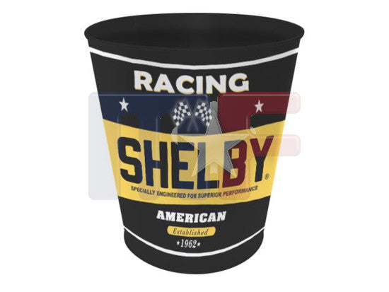 Papierkorb vintage Alu "Shelby Racing"