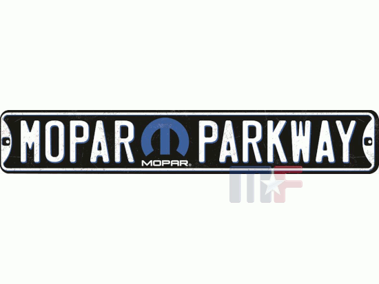 Blechschild Mopar Parkway 20" x 3.4" (ca. 50,8cm x 8,6cm)