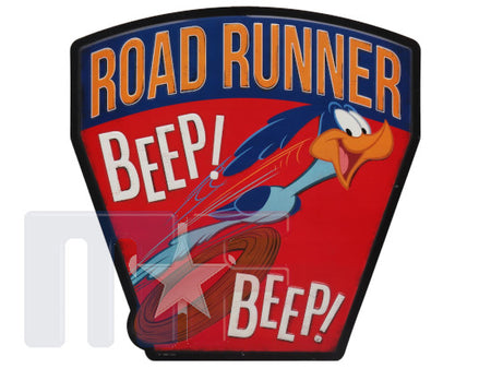 Blechschild Road Runner Beep Beep 12" x 12" (ca. 30cm x 30cm)