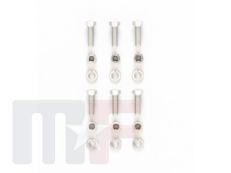 Fächerkrümmer Flansch Schrauben (6 Stk) 3/8 Inch-16 / Länge 1"