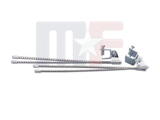 Bordsteinfühler duplex-stab 10-1/2" lang Chrom