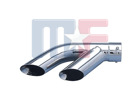 Auspuffendrohr Dual 2.25"