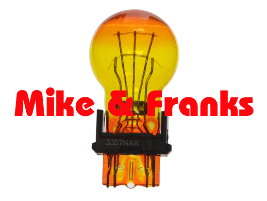 Glühlampe # 3357NA (Orange)