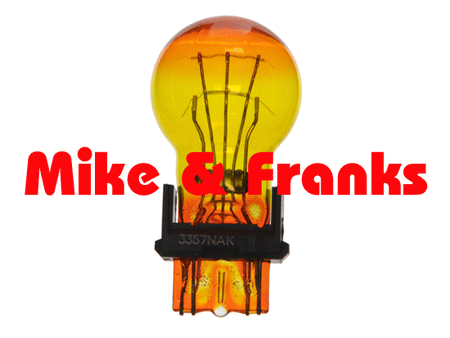 Glühlampe # 3357NA (Orange)