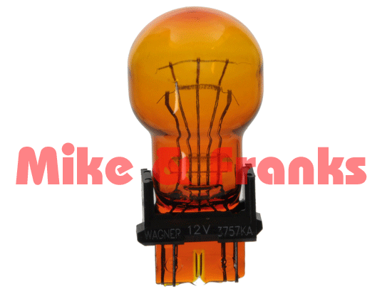 Glühlampe # 3757NA (Orange)