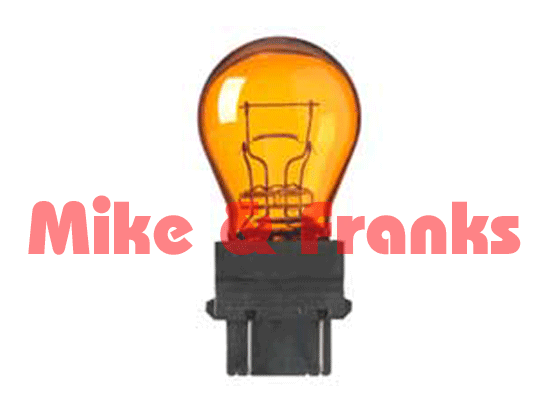 Glühlampe # 4157NA (Orange)