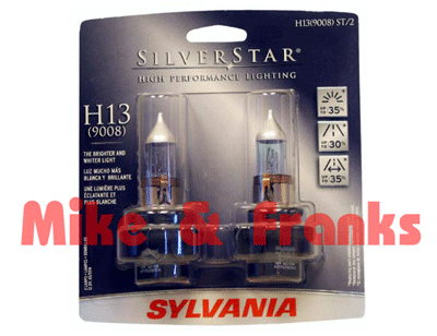 2x Scheinwerfer Glühlampen H13ST # 9008HP +35%