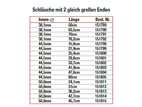 151803 Kühlwasserschlauch universal