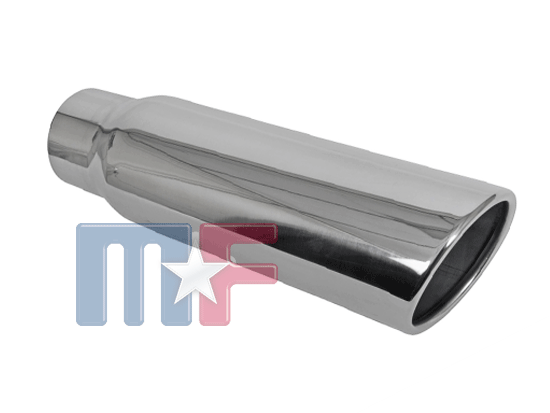 Auspuffblende 2,75" IN 3,5" OUT 12" L (304,8mm)