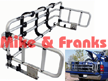 °Ladeflächenverlängerungskäfig Universal Satin Silber eloxiert