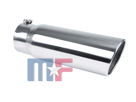Auspuffblende 2,75" IN 3,5" OUT 9" L (228,6mm)