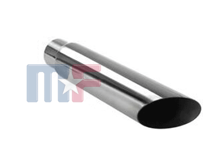 Edelstahlendrohr Slant Cut 3,0"/3,5" 406,4mm