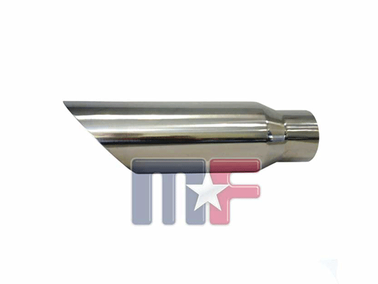 T112A Endrohr 2,5" (63,5mm) 3,5" (89mm) Ausg., 305mm L