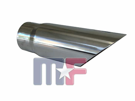 T112C Endrohr 2,5" (63,5mm) 3" (76,2mm) Ausgang, 230mm L