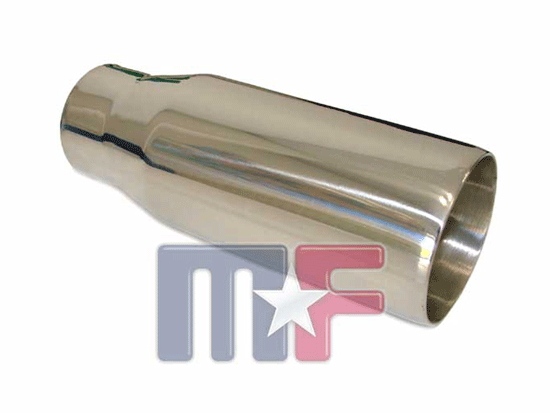 T263LS Endrohr 2,5" (63,5mm) 75mm Ausgang 200mm L